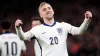 Jarrod Bowen celebrates scoring his first goal for England (Adam Davy/PA)