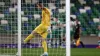 It was another frustrating night for Larne goalkeeper Rohan Ferguson in the Conference League (Liam McBurney/PA)