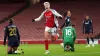 Arsenal left it late as substitute Lina Hurtig’s goal sent them into the knockout stage (Bradley Collyer/PA)