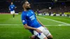 Rangers’ Nedim Bajrami scores against Motherwell (Andrew Milligan/PA)