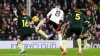 Fulham’s Harry Wilson scores their side’s first goal of the game during the Premier League match at Craven Cottage, London. 