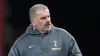 Ange Postecoglou was heckled by fans at the Vitality Stadium (Adam Davy/PA)