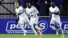 Danny Imray celebrates scoring Bromley’s second goal (Nigel French/PA)