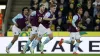 Zian Flemming (centre) netted a second-half equaliser for Burnley (Nigel French/PA)