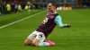 Connor Roberts celebrates the equaliser (Martin Rickett/PA)