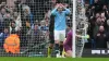 Erling Haaland’s spot-kick was saved by Jordan Pickford (Martin Rickett/PA)