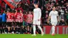 Athletic Bilbao’s Alex Berenguer after opening the scoring against Real Madrid (Miguel Oses/AP)