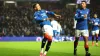 James Tavernier (left) celebrates after scoring Rangers’ first of six against Kilmarnock (Robert Perry/PA)