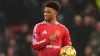 Amad Diallo collected the match ball after scoring a hat-trick in a remarkable finish to Thursday night’s Premier League mat