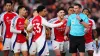 Michael Oliver sent off Myles Lewis-Skelly at Wolves (Mike Egerton/PA)