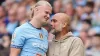 Pep Guardiola is delighted by Erling Haaland’s new Manchester City deal (Peter Byrne/PA).