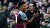 Unai Emery (right) insists Ollie Watkins is happy where he is (Nick Potts/PA)