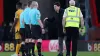 Andoni Iraola criticised the VAR process after Illia Zabarnyi was red carded in Bournemouth’s defeat to Wolves (Steven Pasto