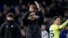 Ivan Juric applauds the Southampton fans at Ipswich (Bradley Collyer/PA)