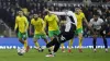 Jerry Yates levelled from the penalty spot as Derby earned a draw at Norwich (Nigel French/PA)