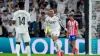 Kylian Mbappe’s equaliser for Real Madrid against Atletico Madrid was his 16th LaLiga goal of the season (Manu Fernandez/AP)