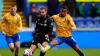 Wrexham’s Jay Rodriguez (left) and Mansfield’s Keanu Baccus (right) battle for the ball (Mike Egerton/PA)