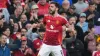 Bruno Fernandes celebrates his goal against Arsenal (Martin Rickett/PA)