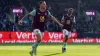 Burnley’s Josh Brownhill (left) was on target with their third goal against Luton (Martin Rickett/PA)