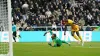 Danny Welbeck, right, scored Brighton’s winner at St James’ Park (PA)