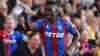 Ismaila Sarr celebrates the winner against Ipswich (Zac Goodwin/PA)