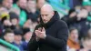 Hibernian manager David Gray saw his team beat Hearts (PA)