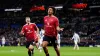 Joshua Zirkzee celebrates scoring the United goal (Bradley Collyer/PA)