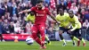 Liverpool’s Mohamed Salah scores his second penalty in a 3-1 win over Southampton at Anfield (Peter Byrne/PA)