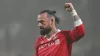 Wrexham’s Steven Fletcher celebrates following the Sky Bet League One match at the SToK Racecourse stadium, Wrexham. Picture